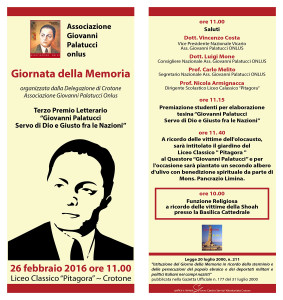 Giornata della memoria - Crotone